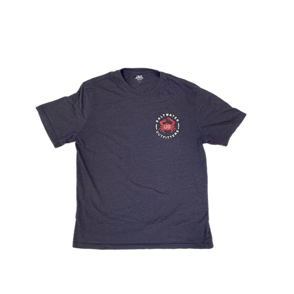 Blue Izod Saltwater Outfitters Tee
